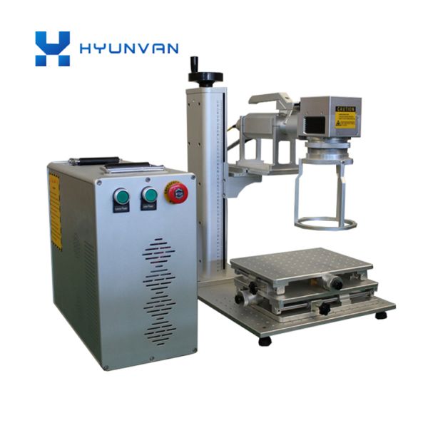 Energy Saving Fiber Laser Marking Machine Laser Marker With Galvenometer Head