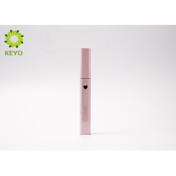 7ml Pink Plastic Cosmetics Packaging Containers For Liquid Mascara / Eyelash