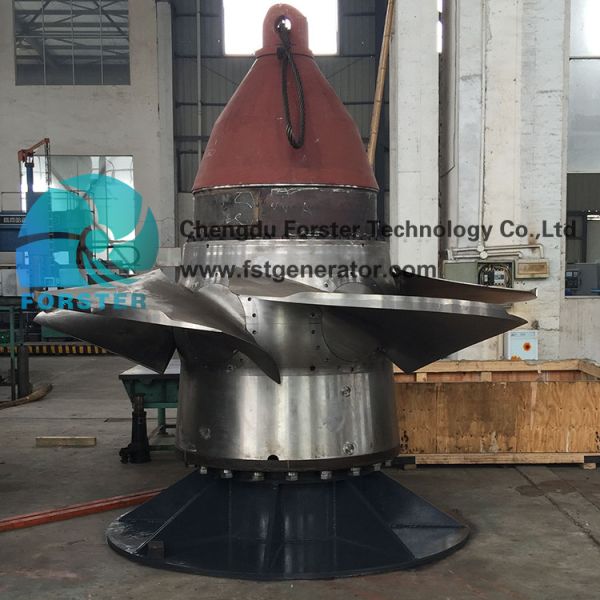 Larger Flow Water Kaplan Hydro Turbine Generator Ce/Iso9001/Tuv Certificated