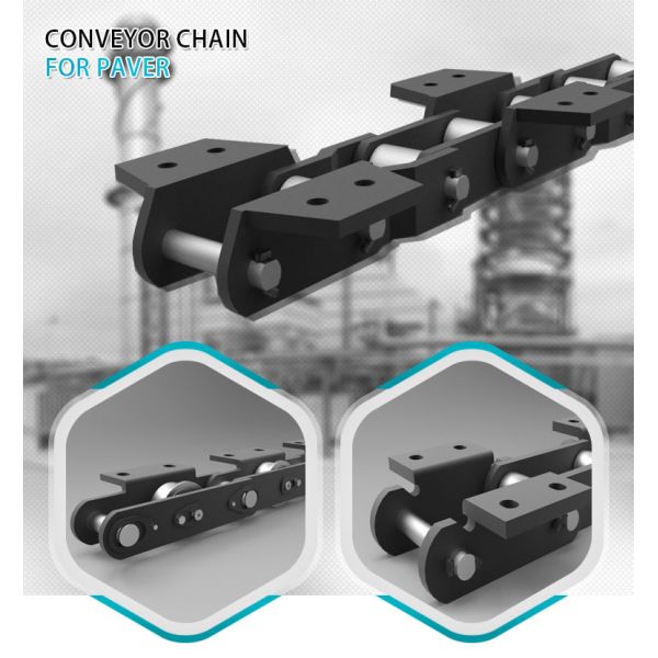 Welded Plate Paver Load Scraper Conveyor Chain OEM ODM
