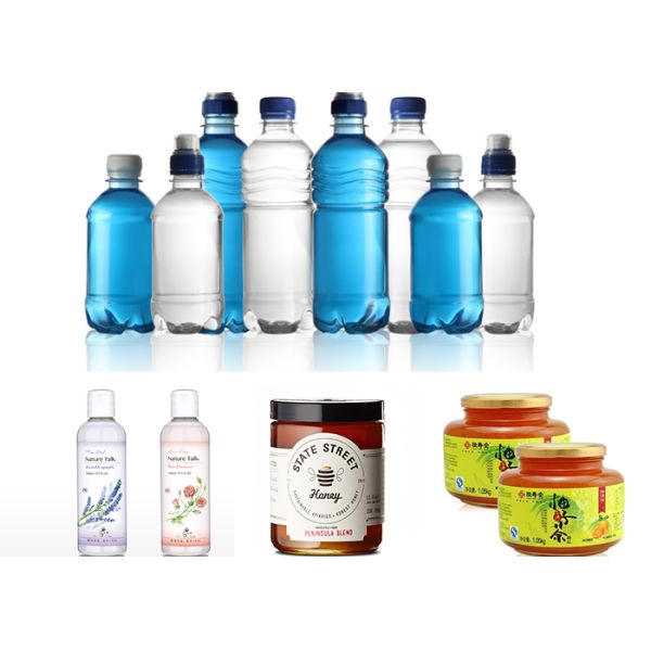 Rose Water Self Adhesive Tabletop Round Bottle Labeler Ce