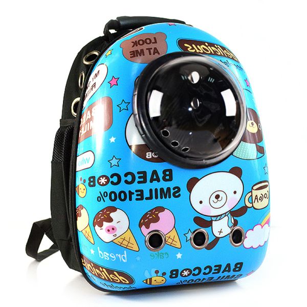 Fashionable Capsule Pet Travel Backpack Multiple Patterns Optional