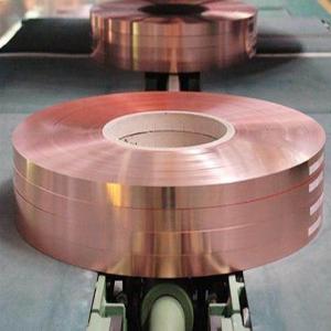 Quality Copper Foil 0.1mm For Battery Copper Strip Coil Manufacturer Copper Coil / Copper Strip / Copper Tape for sale