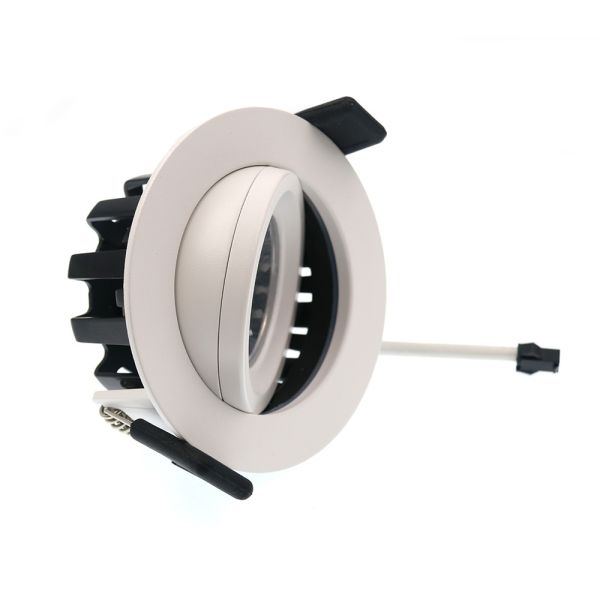 Energy Saving 90lm/W IP44 Recessed Downlight Warm White 2700K