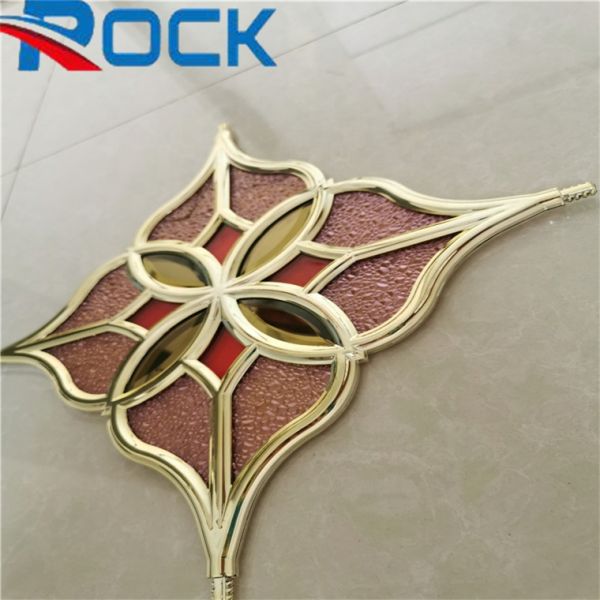 Unique Elegant Mirror Georgian Bar Flower for upvc windows and doors windows accessories