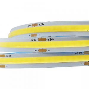 Quality 6mm Slim DC24V Flexible Strip Light 4000K LED COB Tape Ribbon for sale