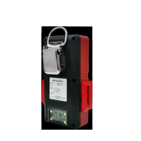 Portable Multi Gas Detector for Industrial Small Size and Light Weight Red Color