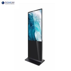 Quality 43inch Free Standing Digital Signage LCD Display PCAP Touch 1920x1080 for sale