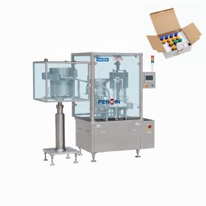 Quality SUS316L 40p/Min Test Tube Filling Machine With Feeder Turntable for sale