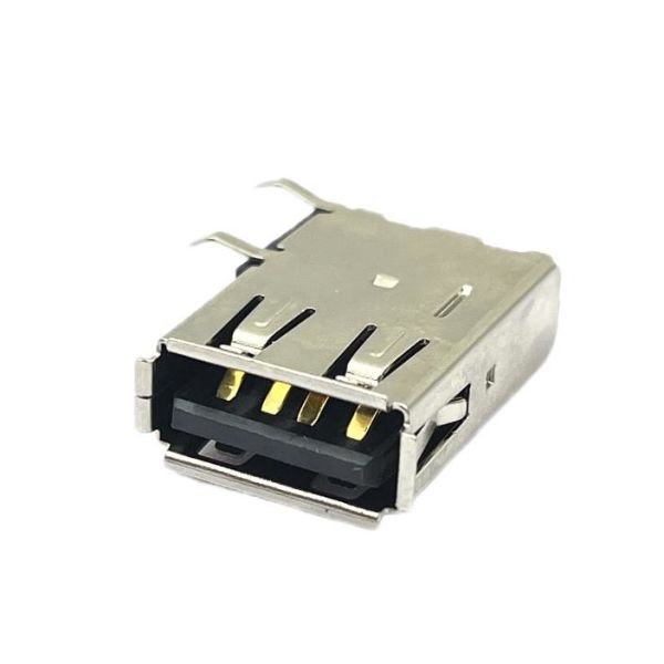 4Pin USB2.0 A Female DIP Connector Socket 90 Degrees