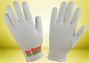 China Night Sleep Cotton Moisturizing Gloves 145gsm Fabric Delicate Design on sale