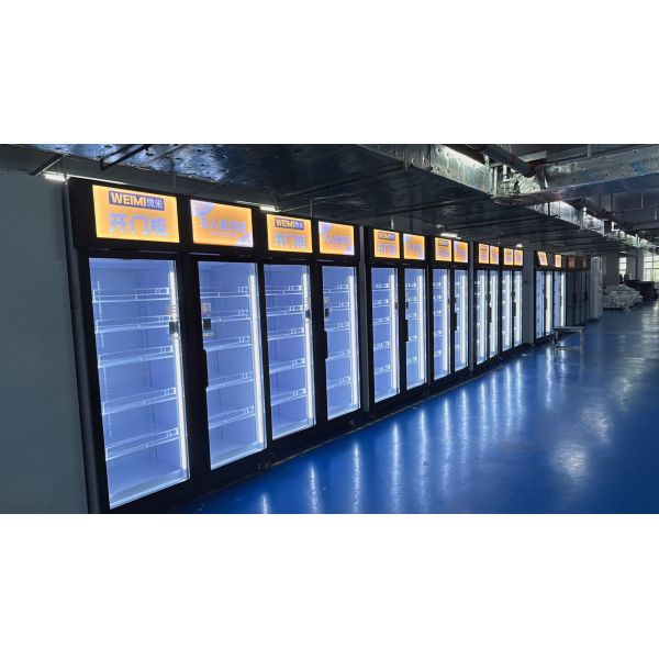 AI-Powered Smart Fridge Vending Machine with Real-Time Inventory Tracking and Cashless Transactions