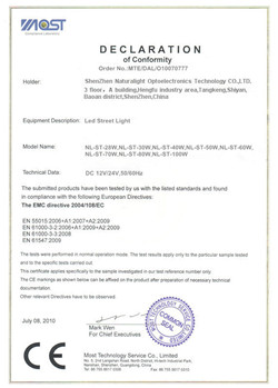 CRI≥80ra led street lighting
