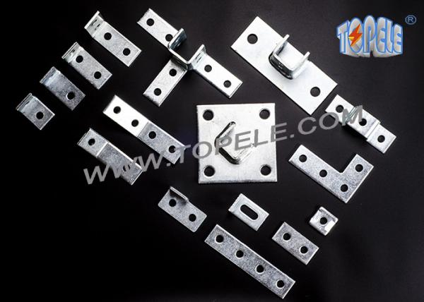 Buy Strut Channel / C Channel / Channel Supporting System Flat Plate / Angle Bar, Unistrut Connecting Plate at wholesale prices