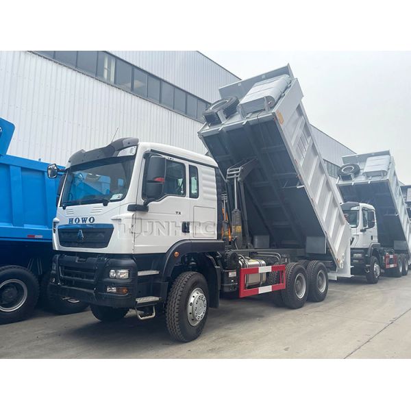 Heavy Truck HOWO TX Dump Truck 400 Horsepower 8X4 6X4 4X2 10Wheels Loading 40 tons Dump Tipper Truck