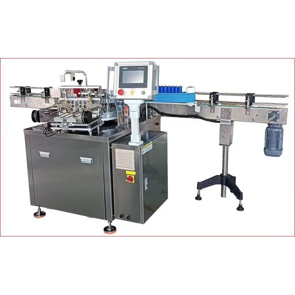 Professional and Customizable Label Linear Labeling Machine for Front Labeling of Beverages