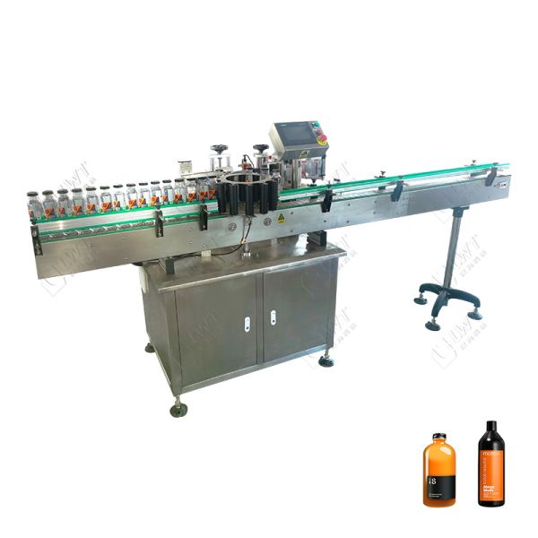 Automatic Round Bottle Labeling Equipment Bottled Juice Labeling Machine