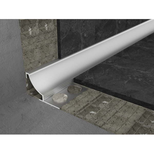 Internal Corner Aluminum Tile Trim For Home Decoration