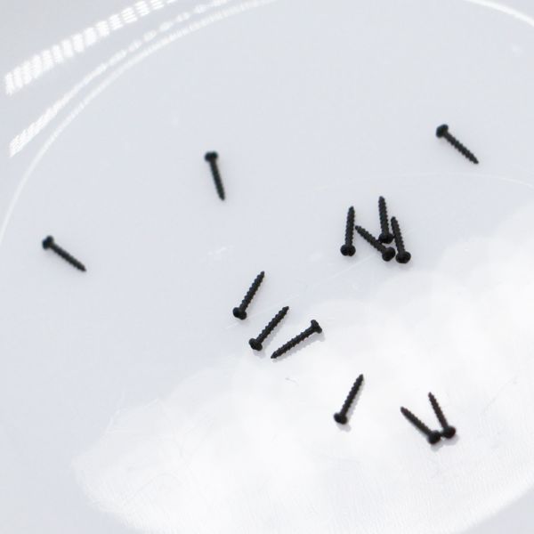 Nickel Plated Zinc Plated Black Oxide Micro Screw Precision Self-Tapping Screw for Industrial Applications