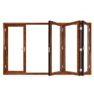 Quality EPDM Waterproof Folding Window Doors Exterior Balcony for sale