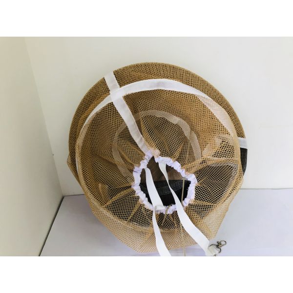 Cowboy Style Brown Color Bee Hats for Beekeepers of Free Size