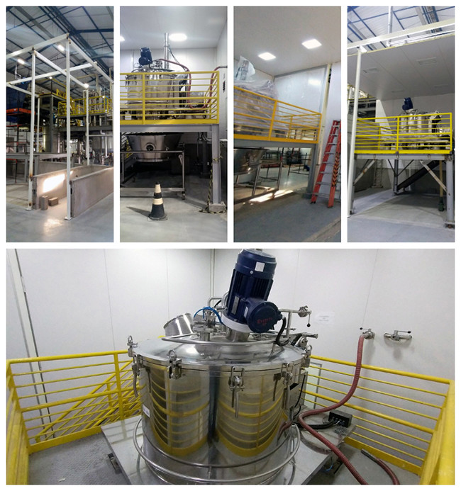 Bag Inverting Horizontal Centrifuges For Chemistry Pharmacy Batch Type Machine
