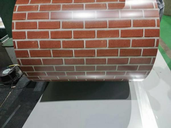 Buy Sandwich Panel Prepainted Aluminium Coil Low Density Brick Grain Width 600-1600MM at wholesale prices