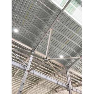 China 10/12/14/16/20/22/24 feet low noise HVLS industrial ceiling fan PMSM motor, factory farm gym warehouse logistics on sale