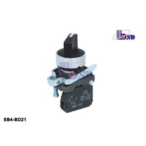 660V Black Push Button Switch SB4 Series Control Selector Switch OEM Service
