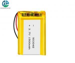 China RoHS KC Lipo Battery Pack 903048 , 110807 3.7v 1000mah Lipo Battery on sale