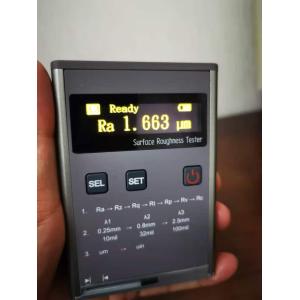 Quality 7 parameters High Precision Handheld OLED display Surface Roughness Tester for sale