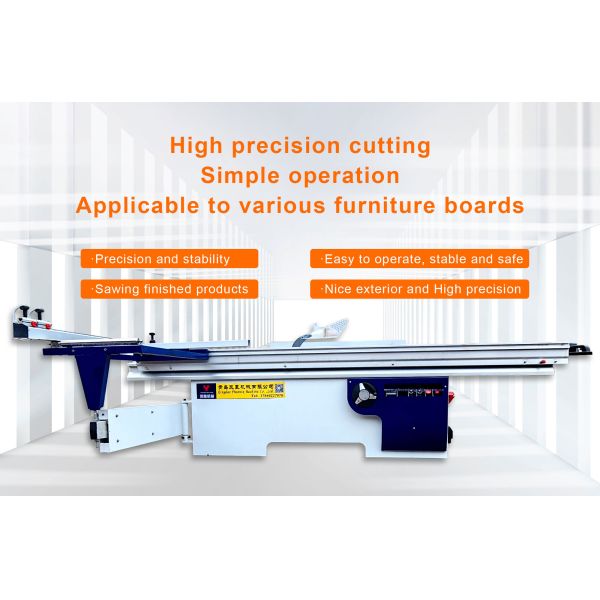 Wood Plywood CNC Cutting Machine/3200mm Woodworking Sliding Table Panel Saw Machine