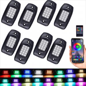 Quality Stable Practical Remote Control Rock Lights Color Changing SMD5050 for sale