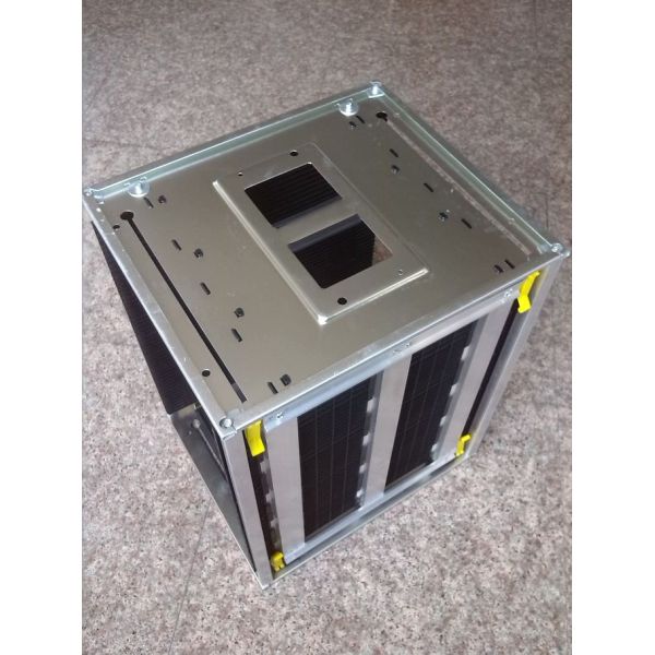 High Precision PCB Magazine Rack , ESD Storage Racks Zinc Coating Steel Material