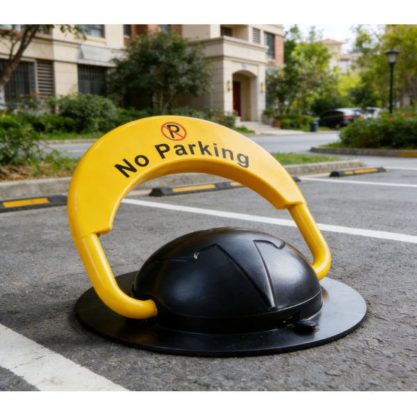 Remote Control Parking Space Lock Barrier IP67 Waterproof 2 Ton Pressure Resistance 6VDC 50M Range
