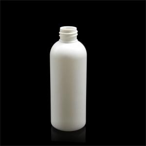 Quality 100ml 20/410 Empty Boston Round Plastic Bottles Recycle Round Shoulder Shape HDPE for sale