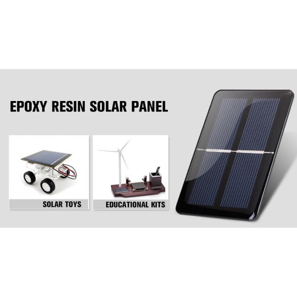 Small Size Epoxy Resin Solar Panel / Monocrystalline Solar Module Waterproof