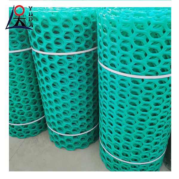 HDPE Plastic Flat Plain Netting Pe Extruded Plastic Plain Mesh Roll