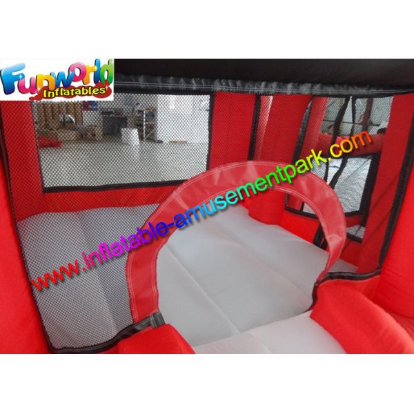 Customized Race Inflatable Jumping House , Mini Bouncing Castle For Kids