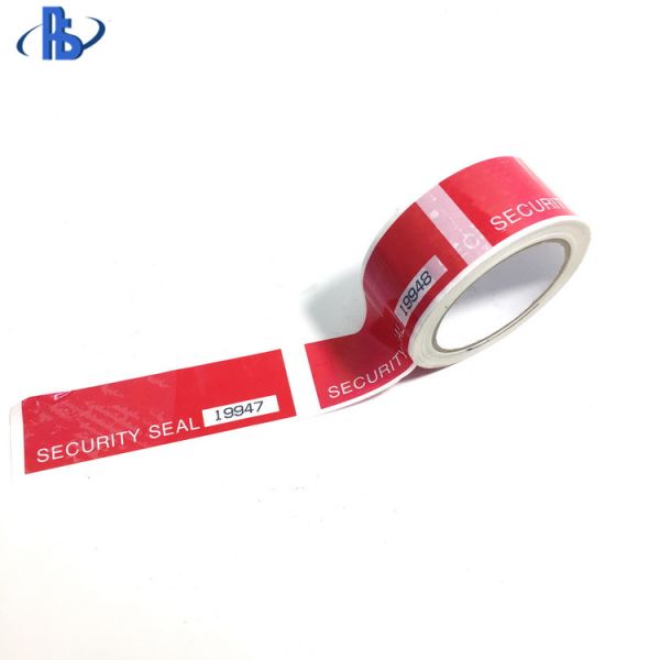 Single Sided VOID Security Labels Customizable For Electronic Industry