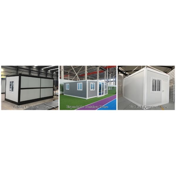 Quick & Easy To Install Folding Container House Prefab Tiny House For Live Or Work