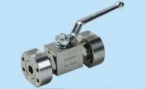 China 1'' Carbon Steel Hydraulic Valves High Pressure BKH & MKH Ball Valve With SAE - Flange on sale