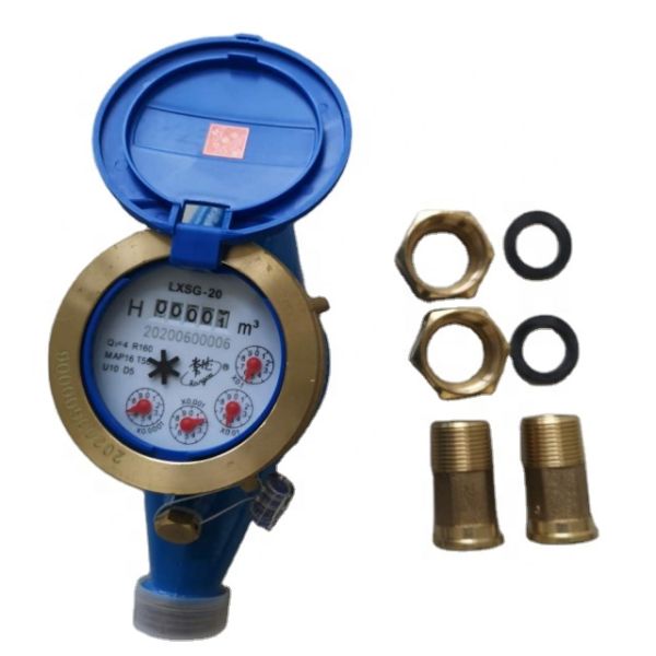 Multi Jet Residential Dry Type Cold Water Meter DN20 Conventional Water Meter