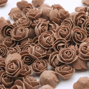 China Wholesale 6-7cm preserved flower dried roses natural stabilized rose on sale