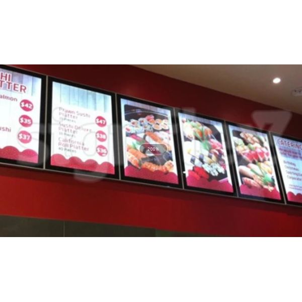 Promotion LED Light Box Display Stand High Brightness 100000 Hrs Life Span