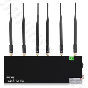 6 Channel Cell Phone Signal Jammer Desktop RF Signal Isolator Built in Cooling