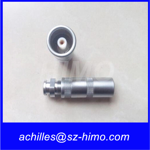 factory Price quality equivalent lemo 00S 0S 1S series coaxial cable connector with push pull locking system