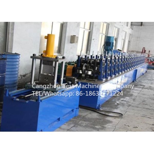 Solar Panel Roofing Sheet Roll Forming Machine 41*41 Mm Energy Efficient