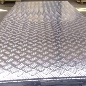 Buy cheap Three rib pattern 1060 embossed aluminum plate from wholesalers
