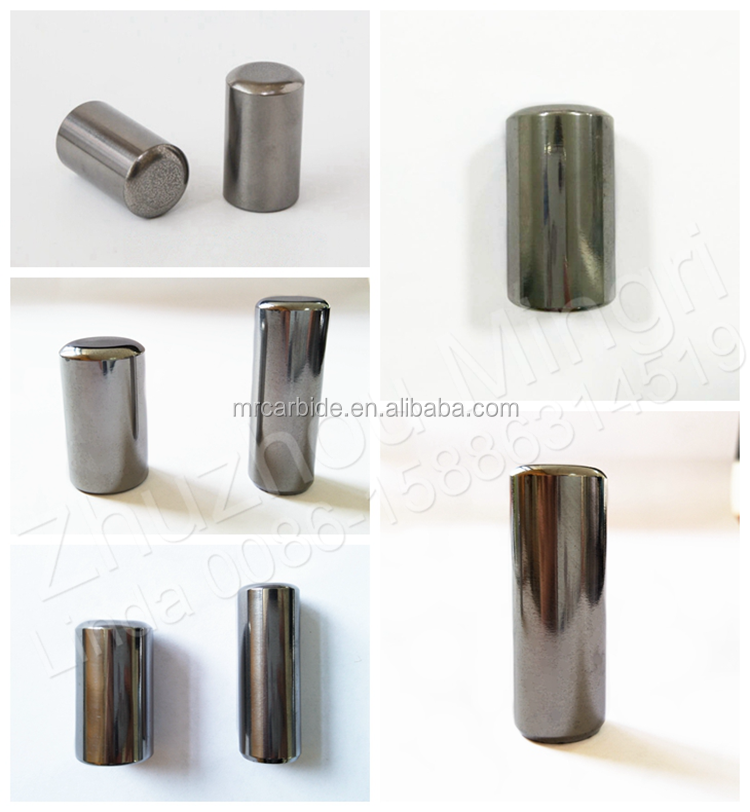 High Performance Tungsten Carbide Studs for HPGR with TRS > 3000 N/mm3 and Hardness 85-92 HRA
